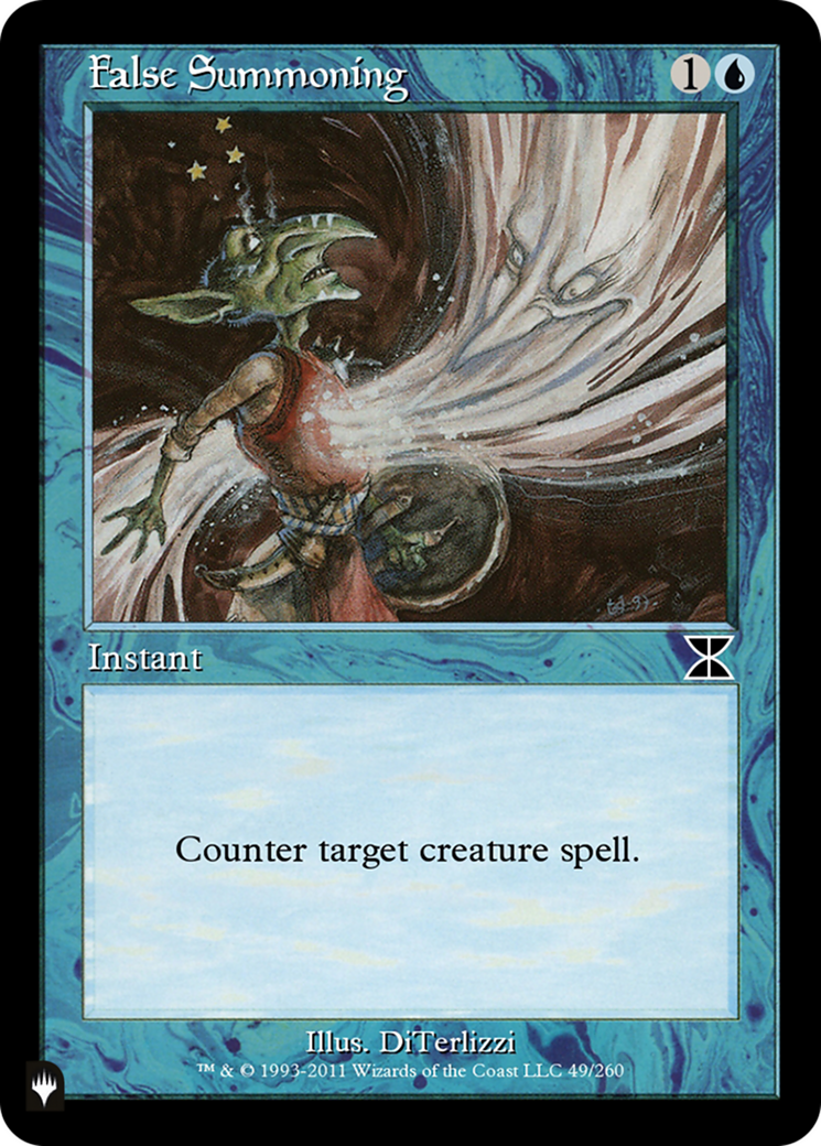 False Summoning [The List Reprints] | Good Games Adelaide SA