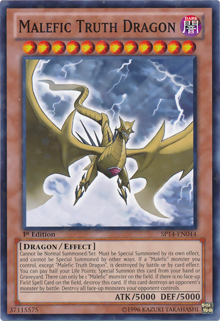 Malefic Truth Dragon [SP14-EN044] Starfoil Rare | Good Games Adelaide SA