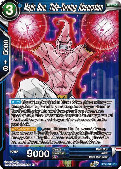 Majin Buu, Tide-Turning Absorption (EB1-16) [Battle Evolution Booster] | Good Games Adelaide SA
