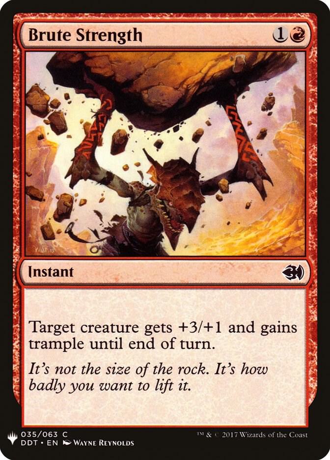 Brute Strength 35 (The List Reprints)  | Good Games Adelaide SA