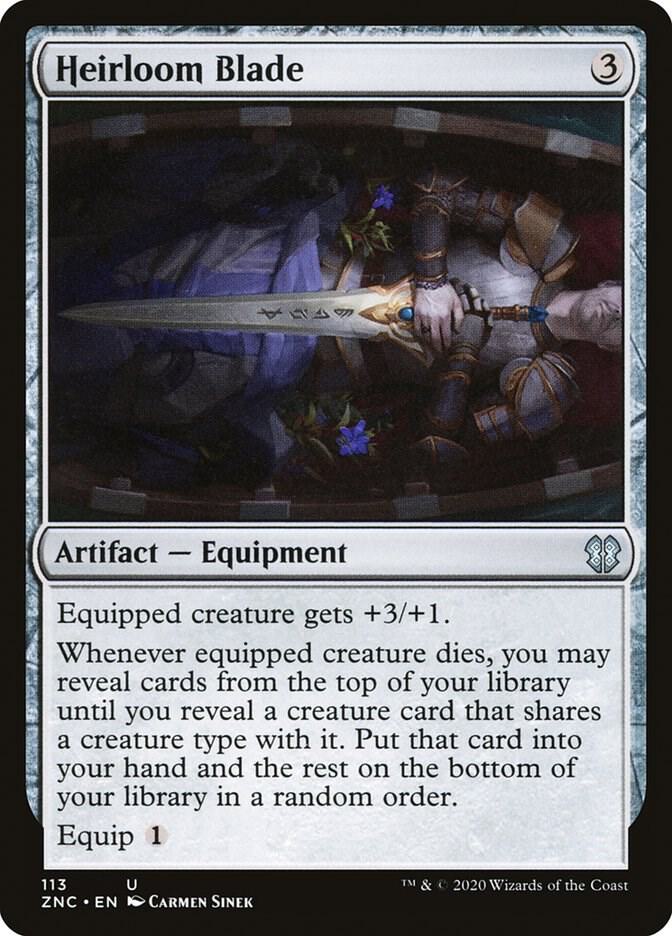 Heirloom Blade 113 (Commander: Zendikar Rising)  | Good Games Adelaide SA
