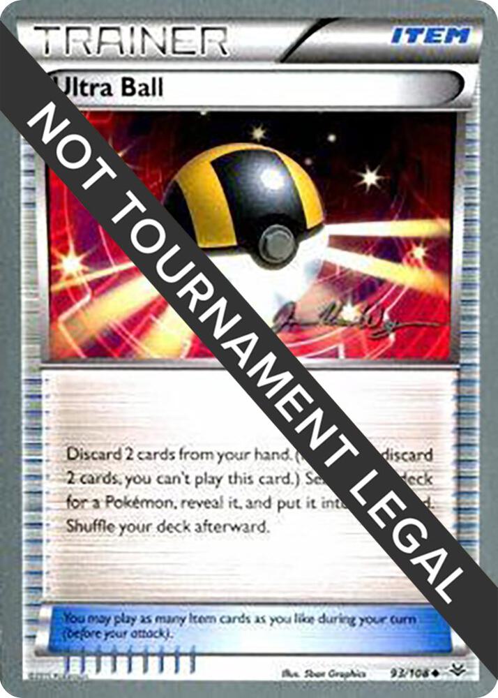 Ultra Ball 2015 Jacob Van Wagner 93/108 (World Championship Decks)  | Good Games Adelaide SA