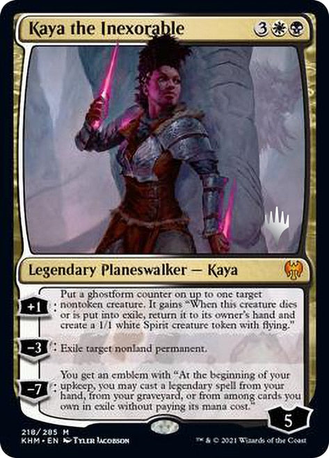 Kaya the Inexorable [Kaldheim Promo Pack] | Good Games Adelaide SA