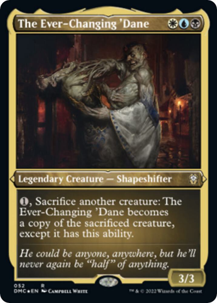 The Ever Changing Dane Foil Etched 52 (Commander: Dominaria United)  - Foil | Good Games Adelaide SA
