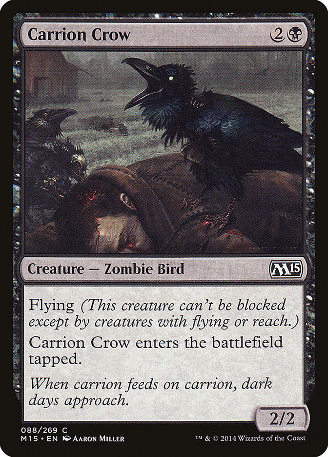 Carrion Crow 88 (Magic 2015 (M15))  - Foil | Good Games Adelaide SA