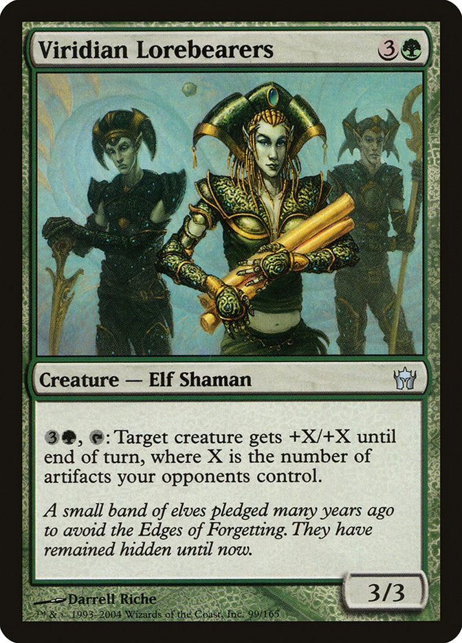 Viridian Lorebearers 99 (Fifth Dawn)  - Foil | Good Games Adelaide SA