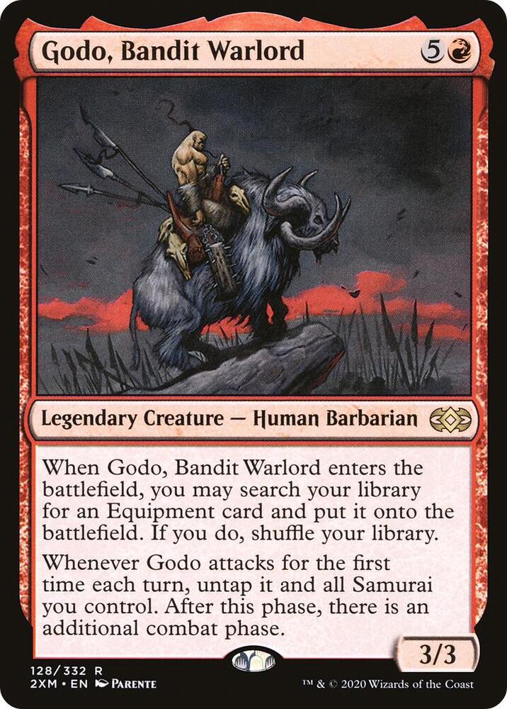 Godo Bandit Warlord 128 (Double Masters)  - Foil | Good Games Adelaide SA