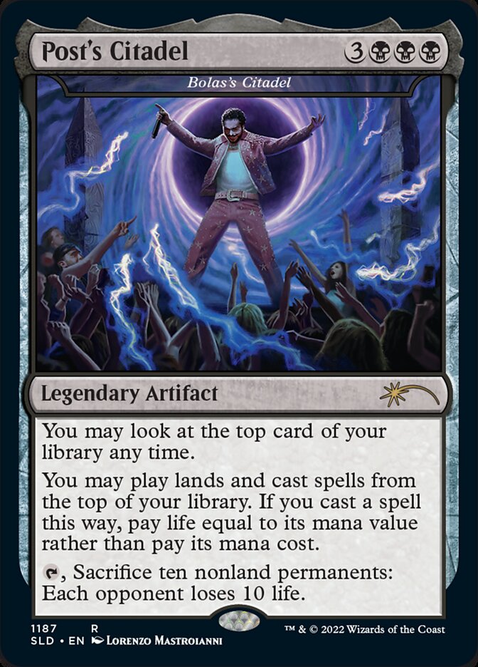 Post's Citadel - Bolas's Citadel [Secret Lair Drop Series] | Good Games Adelaide SA
