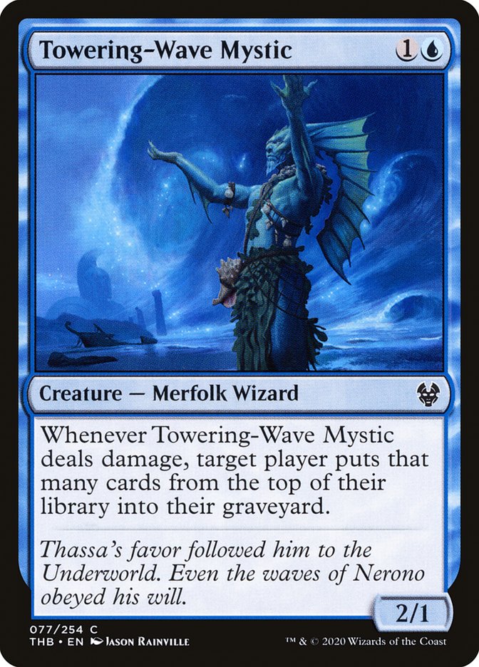 Towering-Wave Mystic [Theros Beyond Death] | Good Games Adelaide SA