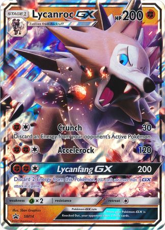 Lycanroc GX (SM14) (Jumbo Card) [Sun & Moon: Black Star Promos] | Good Games Adelaide SA