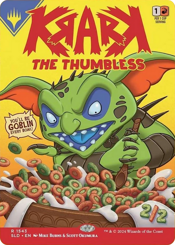Krark, the Thumbless (Rainbow Foil) [Secret Lair Drop Series] | Good Games Adelaide SA