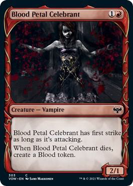 Blood Petal Celebrant Showcase 303 (Innistrad: Crimson Vow)  | Good Games Adelaide SA
