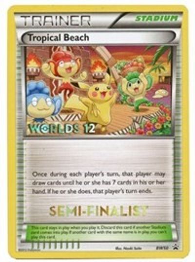 Tropical Beach (BW50) (Semi Finalist) [Black & White: Black Star Promos] | Good Games Adelaide SA