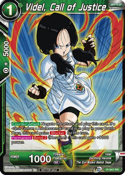 Videl, Call of Justice (P-347) [Tournament Promotion Cards] | Good Games Adelaide SA