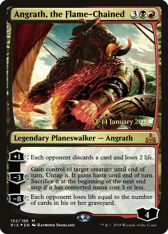 Angrath, the Flame-Chained 152 (Prerelease Cards)  - PreRelease Foil | Good Games Adelaide SA