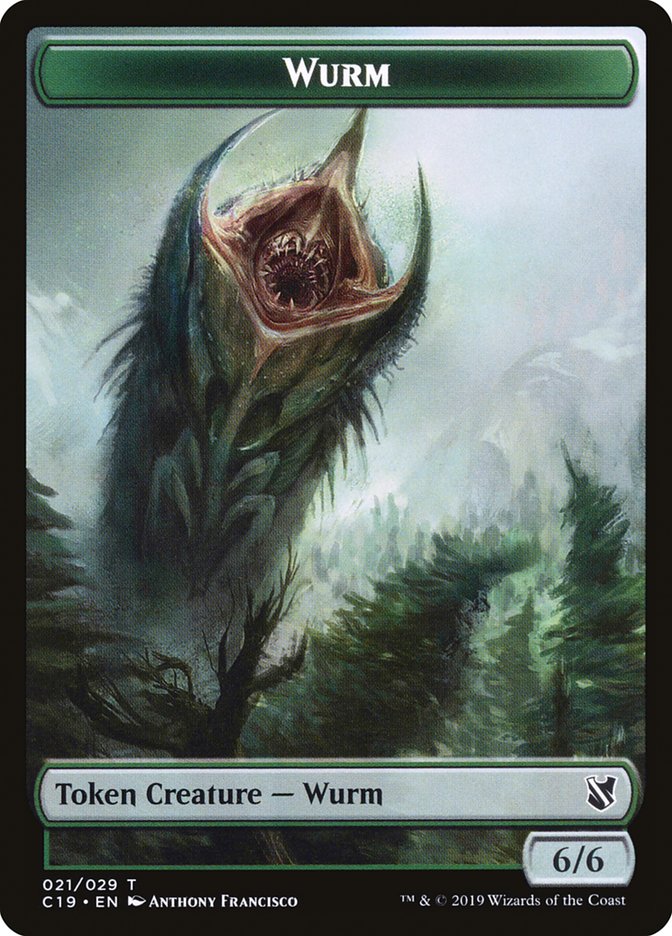 Beast (013) // Wurm Double-sided Token [Commander 2019] | Good Games Adelaide SA