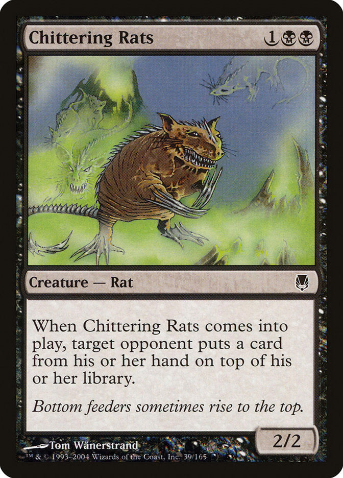 Chittering Rats 39 (Darksteel)  - Foil | Good Games Adelaide SA