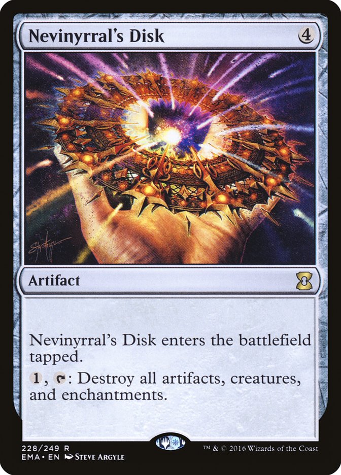 Nevinyrral's Disk [Eternal Masters] | Good Games Adelaide SA