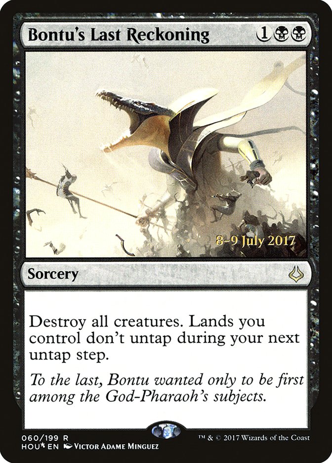 Bontu's Last Reckoning [Hour of Devastation Promos] | Good Games Adelaide SA