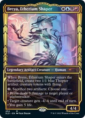Breya Etherium Shaper Gilded Foil 454 (Secret Lair Drop Series)  - Foil | Good Games Adelaide SA
