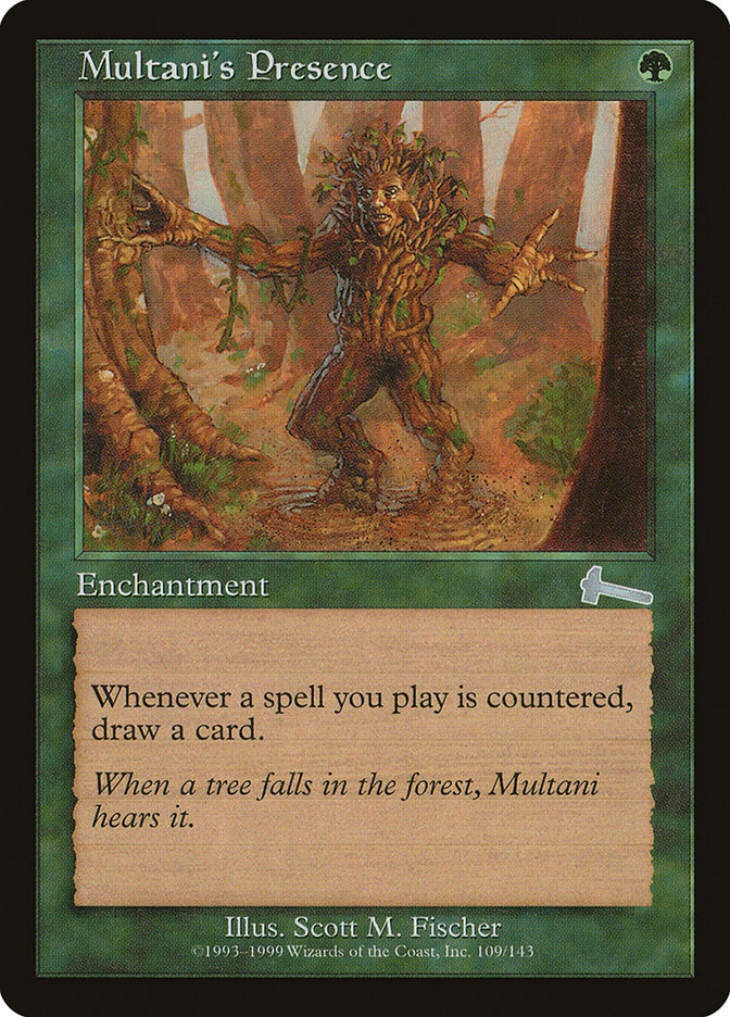 Multani's Presence 109 (Urza's Legacy)  | Good Games Adelaide SA