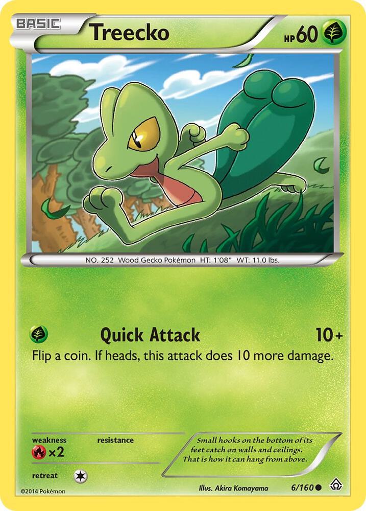 Treecko 6/160 (XY - Primal Clash)  | Good Games Adelaide SA