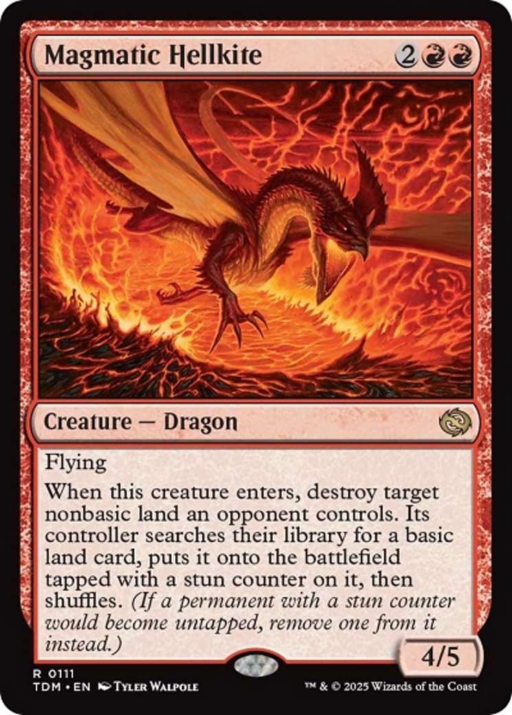 Magmatic Hellkite [Tarkir: Dragonstorm] | Good Games Adelaide SA