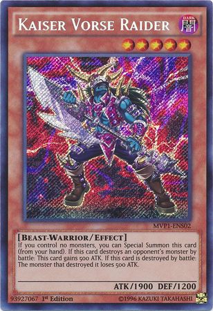 Kaiser Vorse Raider [MVP1-ENS02] Secret Rare | Good Games Adelaide SA