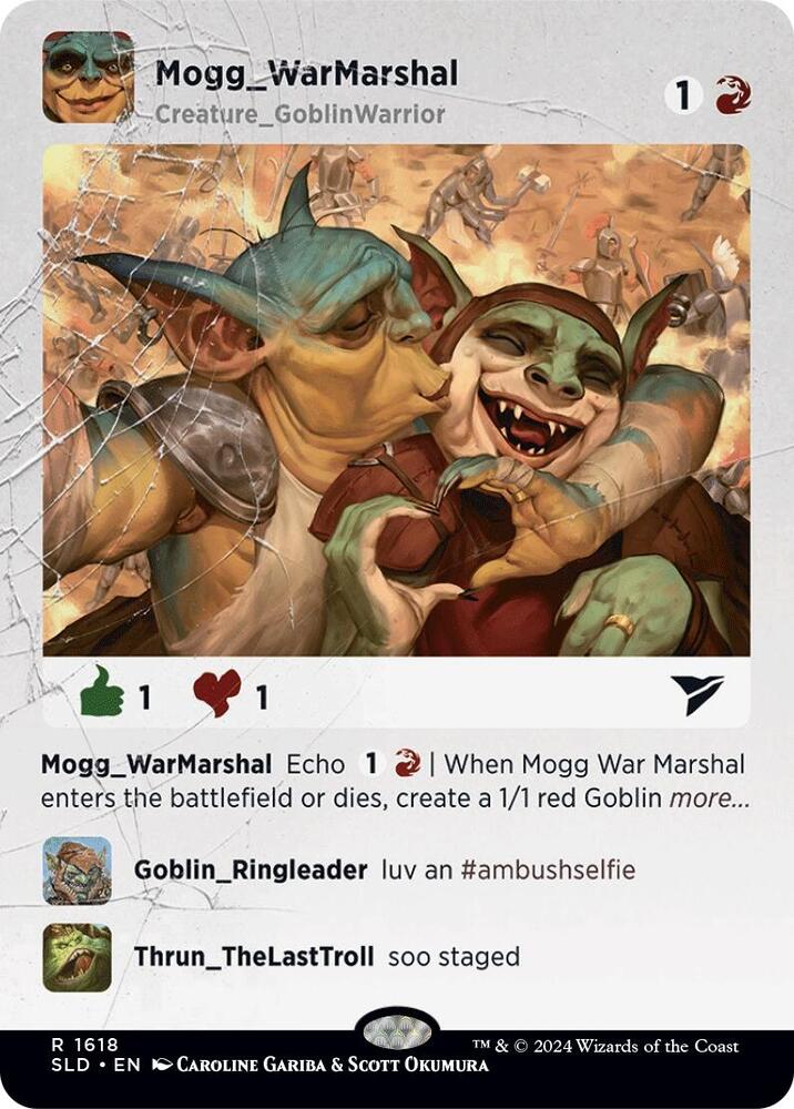 Mogg War Marshal 1618 (Secret Lair Drop Series)  | Good Games Adelaide SA