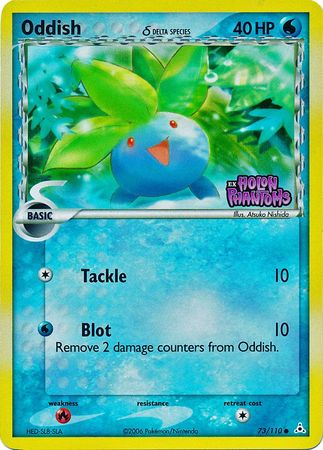 Oddish (73/110) (Delta Species) (Stamped) [EX: Holon Phantoms] | Good Games Adelaide SA