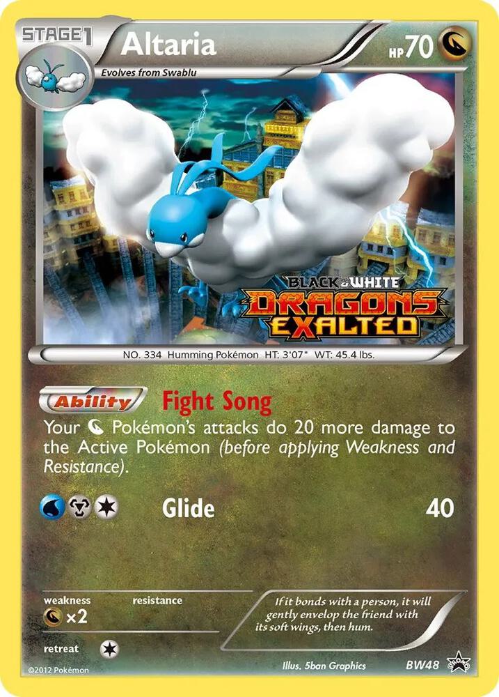 Altaria Prerelease BW48 (Black and White Promos)  - Holofoil | Good Games Adelaide SA