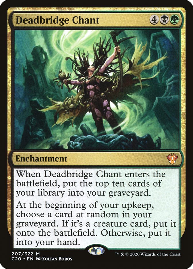 Deadbridge Chant [Commander 2020] | Good Games Adelaide SA