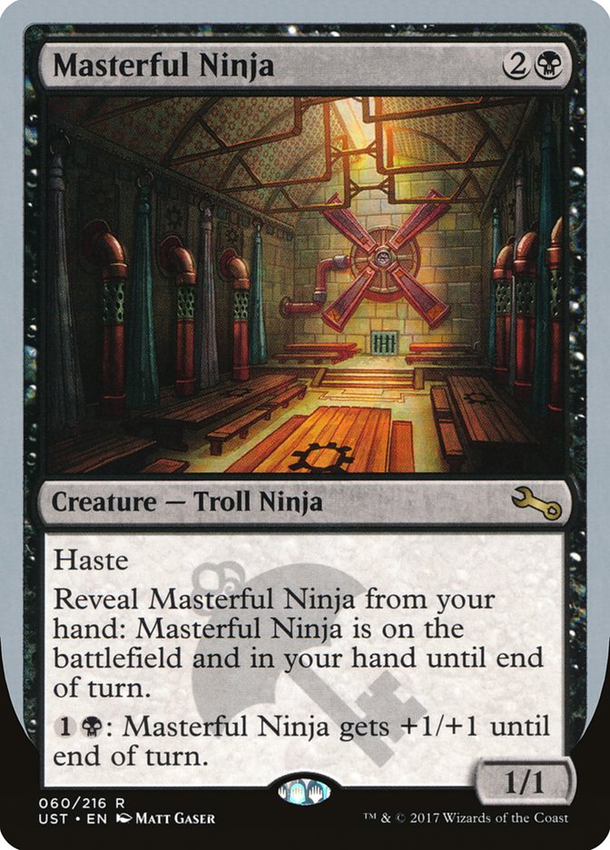 Masterful Ninja 60 (Unstable)  - Foil | Good Games Adelaide SA