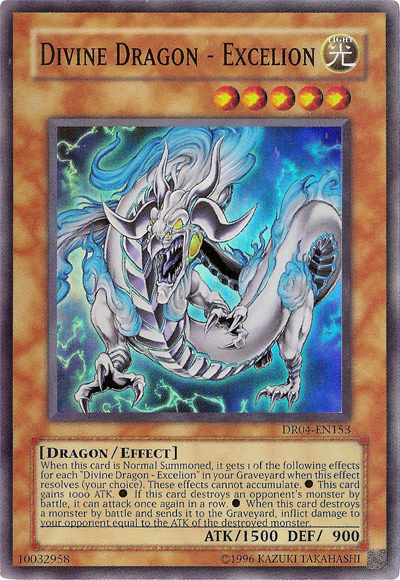 Divine Dragon - Excelion [DR04-EN153] Super Rare | Good Games Adelaide SA