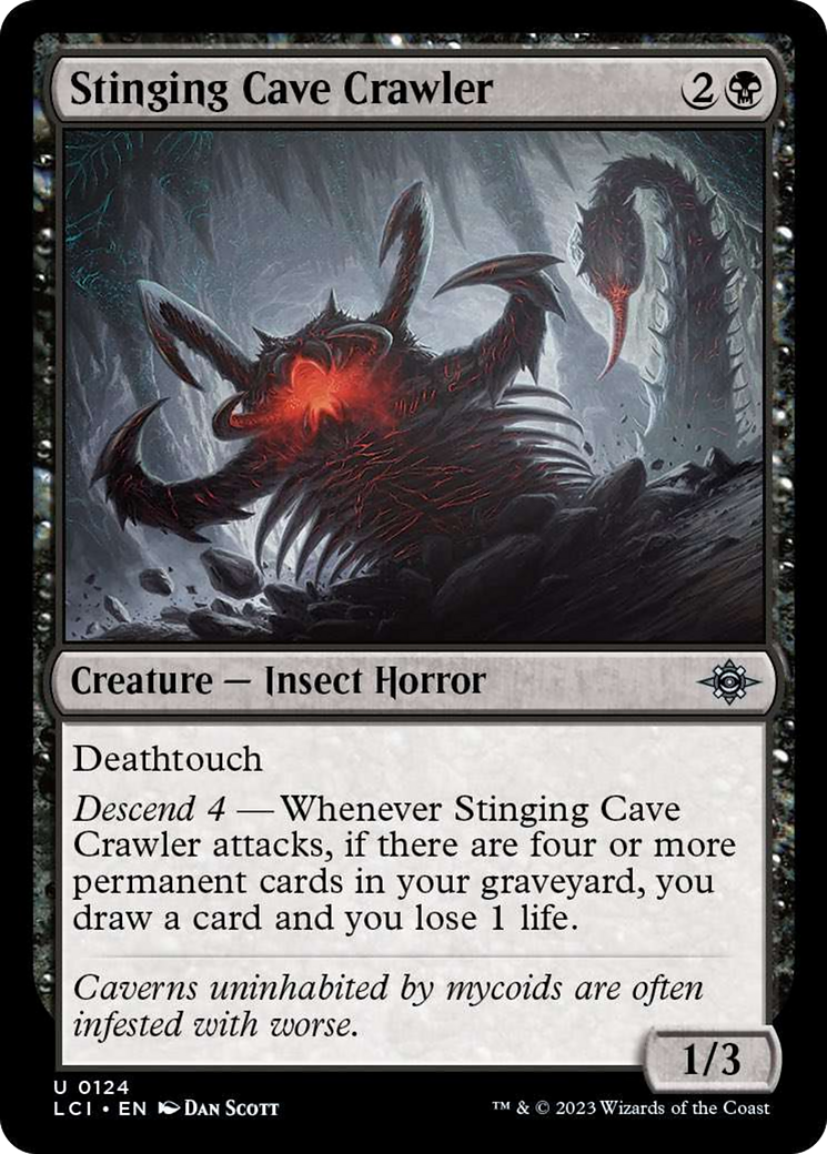 Stinging Cave Crawler [The Lost Caverns of Ixalan] | Good Games Adelaide SA