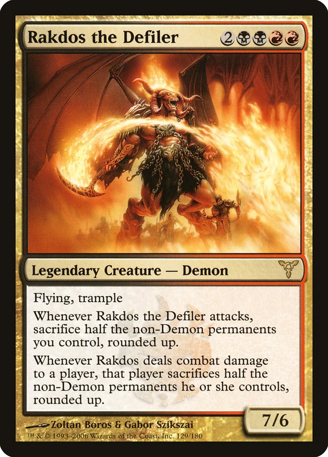Rakdos the Defiler 129 (Dissension)  | Good Games Adelaide SA