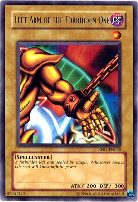 Left Arm of the Forbidden One [RP01-EN020] Rare | Good Games Adelaide SA