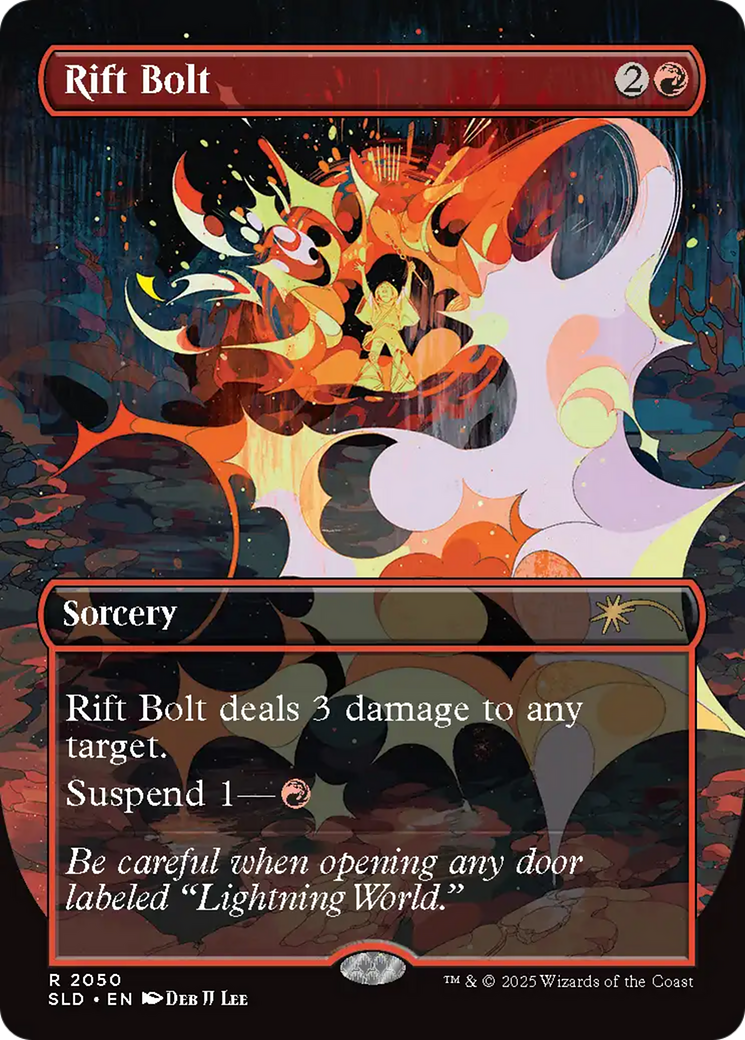 Rift Bolt (2050) (Rainbow Foil) [Secret Lair Drop Series] | Good Games Adelaide SA