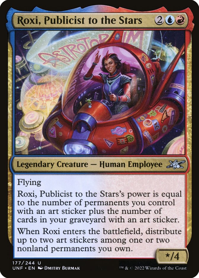 Roxi, Publicist to the Stars 177 (Unfinity)  | Good Games Adelaide SA