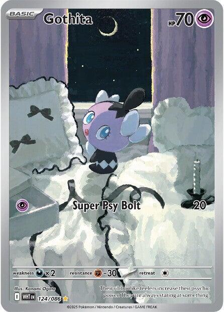 Gothita 124/086 124/086 (SV: White Flare)  - Holofoil | Good Games Adelaide SA