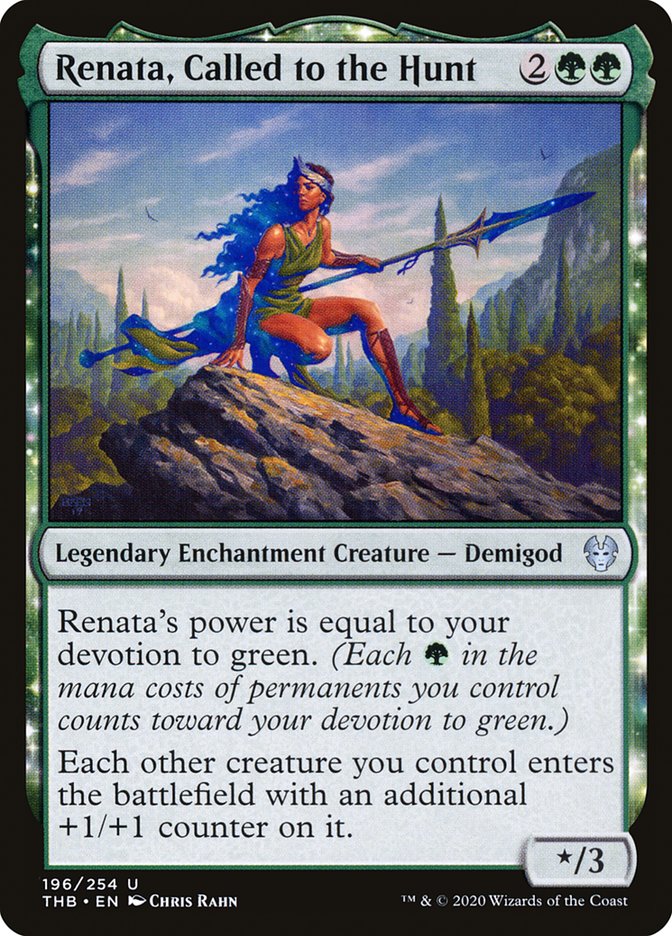 Renata, Called to the Hunt 196 (Theros Beyond Death)  - Foil | Good Games Adelaide SA