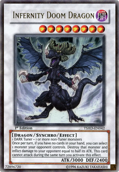 Infernity Doom Dragon [TSHD-EN042] Ultra Rare | Good Games Adelaide SA