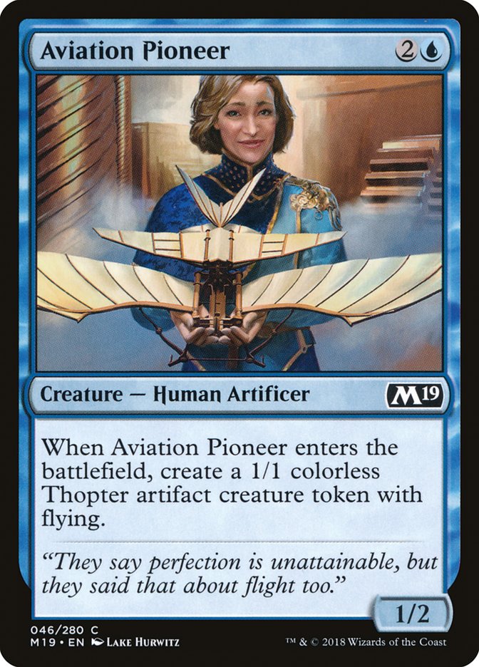 Aviation Pioneer 46 (Core Set 2019)  - Foil | Good Games Adelaide SA