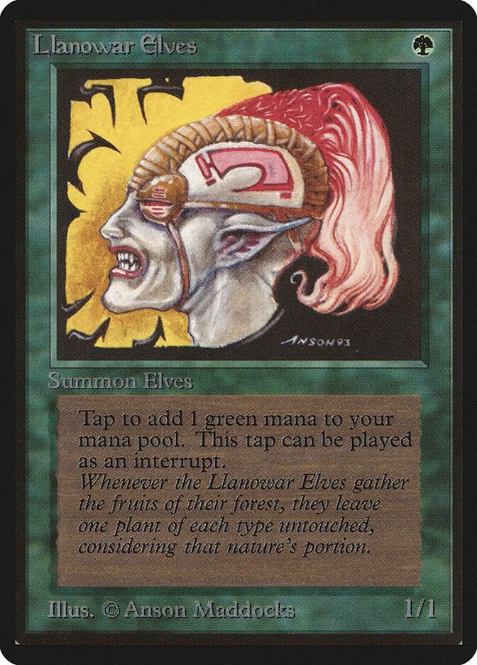 Llanowar Elves 211/302 (Beta Edition)  | Good Games Adelaide SA