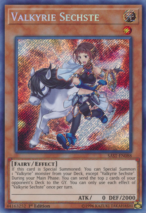 Valkyrie Sechste [SAST-EN088] Secret Rare | Good Games Adelaide SA