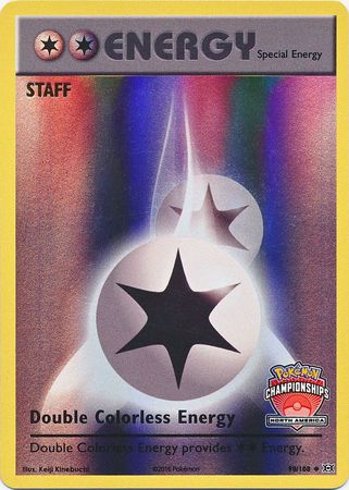Double Colorless Energy (90/108) (NA Championship Promo Staff) [XY: Evolutions] | Good Games Adelaide SA