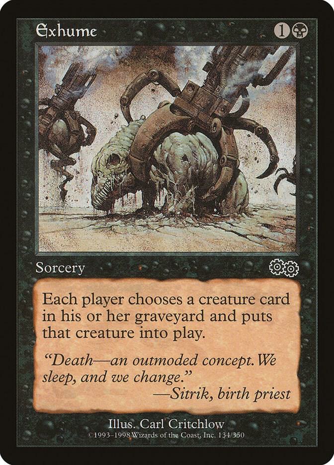 Exhume 134 (Urza's Saga)  | Good Games Adelaide SA