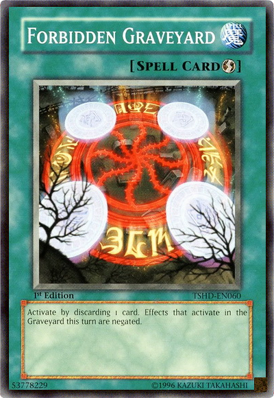Forbidden Graveyard [TSHD-EN060] Common | Good Games Adelaide SA