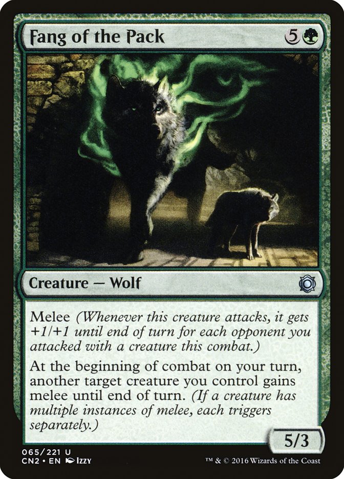Fang of the Pack 65 (Conspiracy: Take the Crown)  - Foil | Good Games Adelaide SA