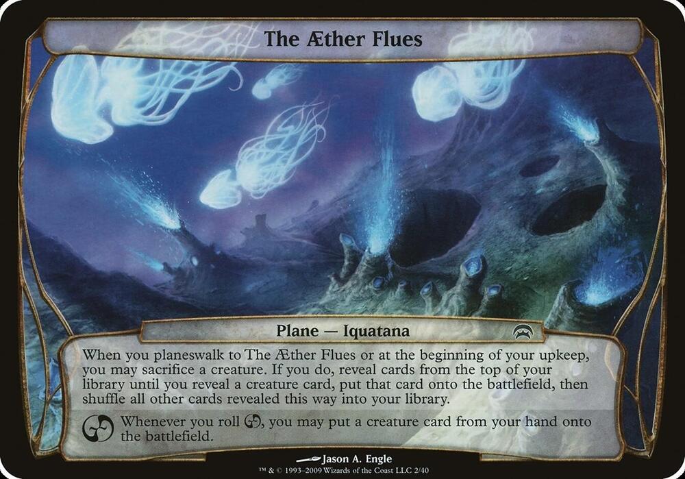 The Aether Flues Planechase  (Oversize Cards)  | Good Games Adelaide SA